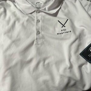 Ultra Club White Polo Shirt